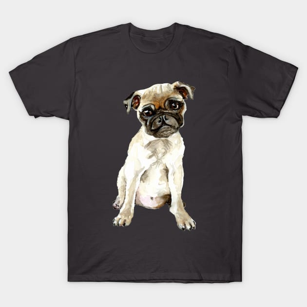 Dorothy the Pug T-Shirt by Bridgetdav